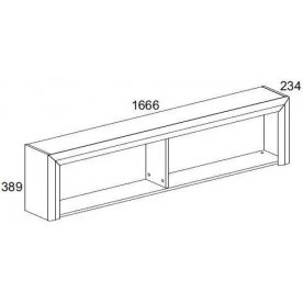 Полка WhiteBlack B