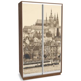 Шкаф-купе Леон-2 Прага 1500