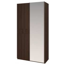 Шкаф-купе двухдверный Ирис 15 дуб тортона с зеркалом