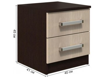 Комплект тумб прикроватных Фиеста