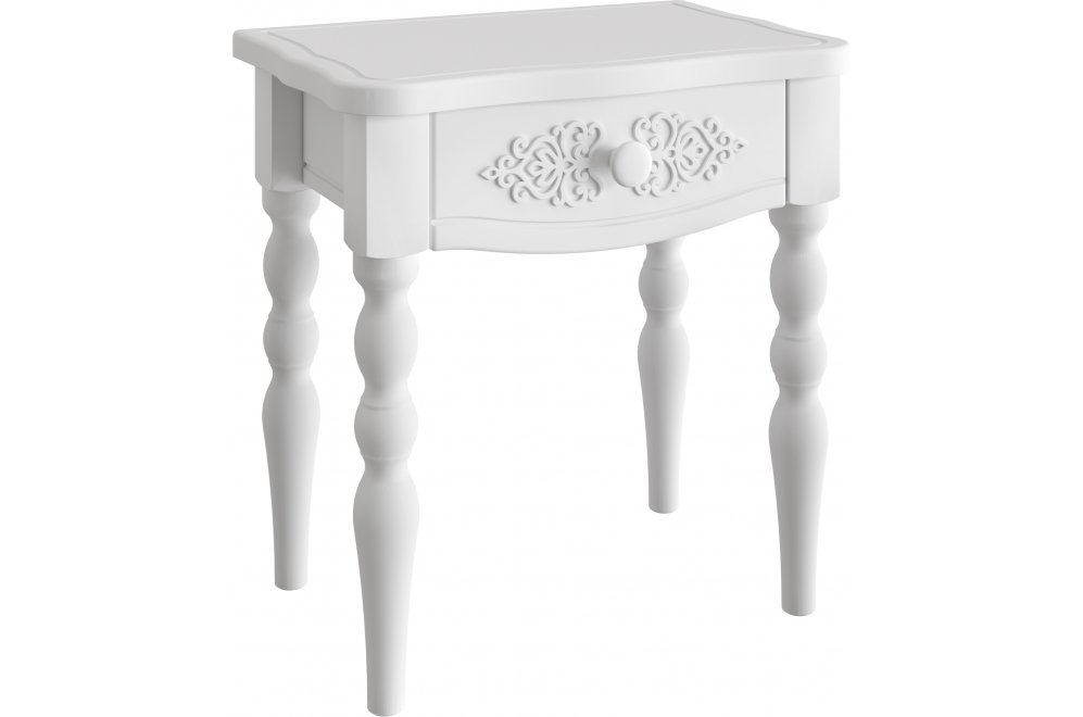 Прикроватная тумба Ассоль АС-39 белое дерево