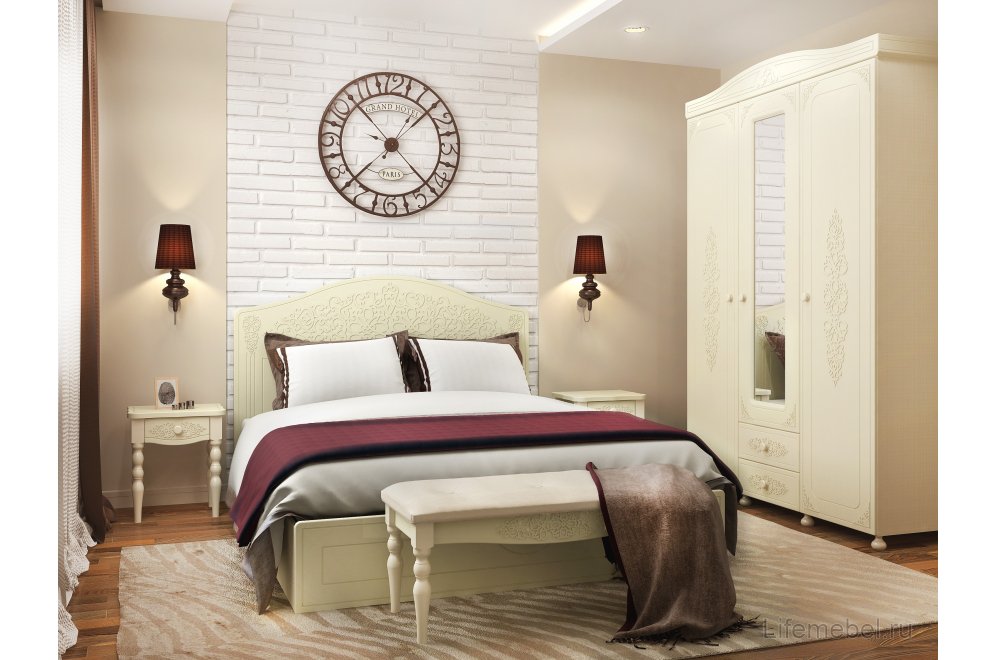 Прикроватная тумба Ассоль плюс АС-39 ваниль