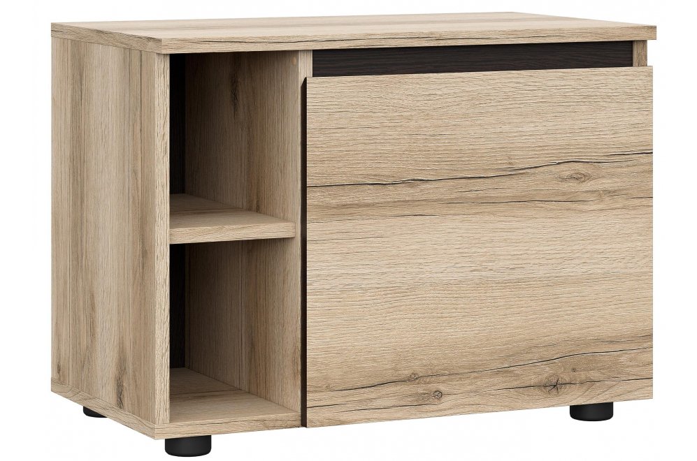 Прикроватная тумба Берген Серия 2 дуб делано / дуб делано