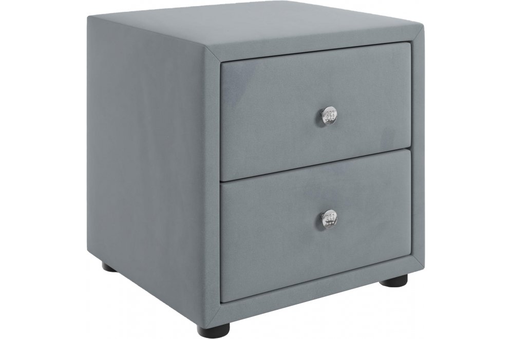 Прикроватная тумба Cubo серая