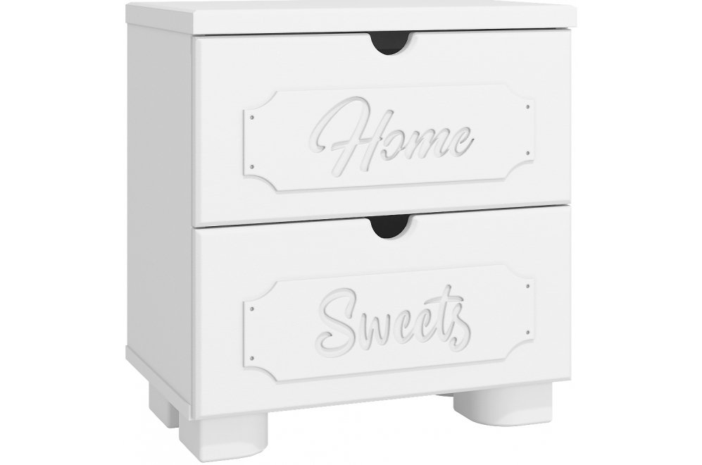 Прикроватная тумба ДримСтар ДС-14 белое дерево