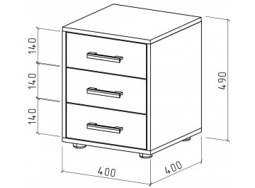 Прикроватная тумба Остин-1