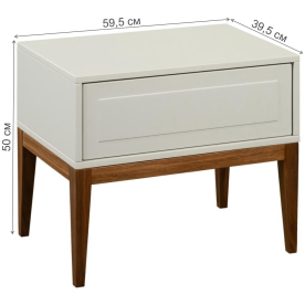 Прикроватная тумба Marbella MDI.BST.MRB.62