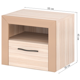 Прикроватная тумба Нобиле ТбКр ККо