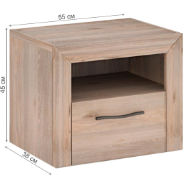 Прикроватная тумба Нобиле ТбКр НН