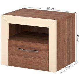 Прикроватная тумба Нобиле ТбКр ШКр