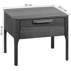 Прикроватная тумба Ronda MDI.BST.RD.27