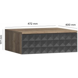 Прикроватная тумба Shtabe Simple 7000 эко навесная