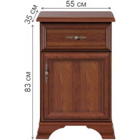 Прикроватная тумба Kentaki KOM1D1SP