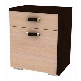 Тумба Хилтон 1.3 петли справа венге / дуб млечный 