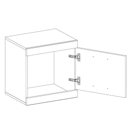 Прикроватная тумба Oskar 1D