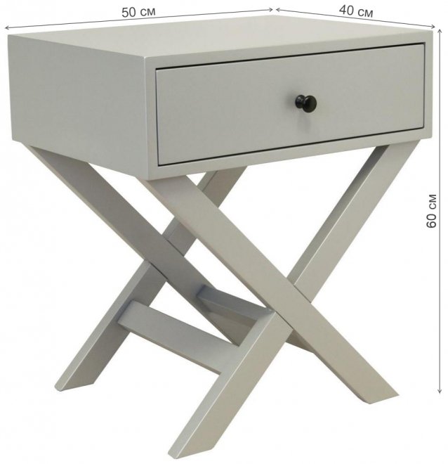 Тумба Tomas MGCG-03-S silver