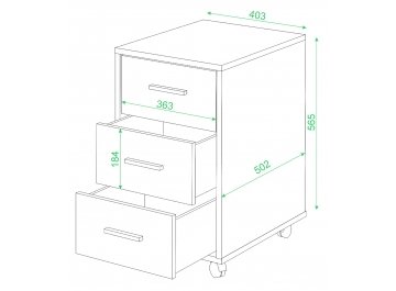 Прикроватная тумба ТС-1