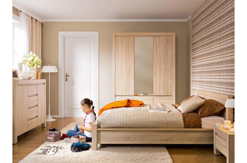 Спальня August (Август) дуб сонома