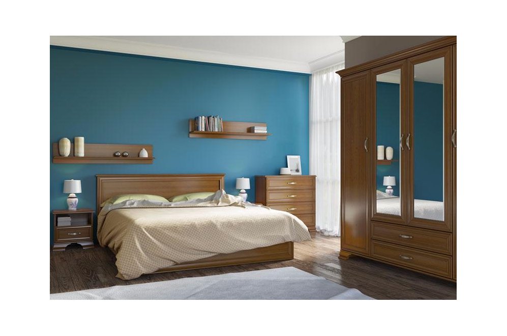 Спальня Tiffany каштан (комплектация 1)