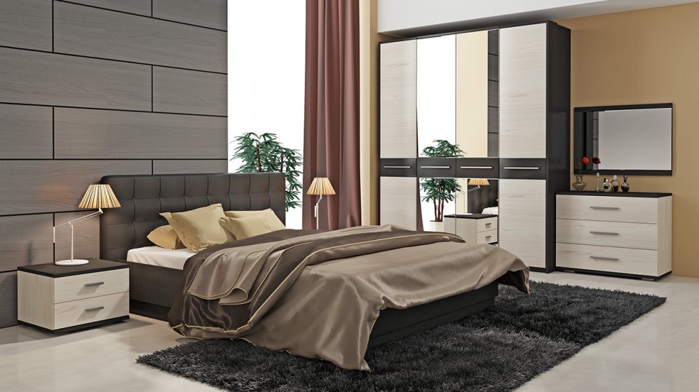 Спальня Сити (комплектация 1)