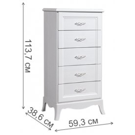 Спальный гарнитур Амели комплектация 2