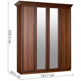 Спальный гарнитур Европа-7 комплектация 1