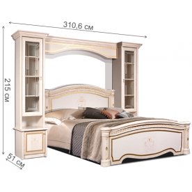 Спальный гарнитур Карина-3 комплектация 3