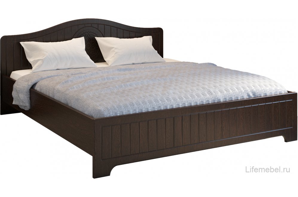 Спальный гарнитур Монблан венге / орех шоколадный комплектация 2