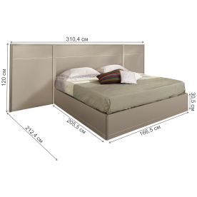 Спальный гарнитур Palmari комплектация 2