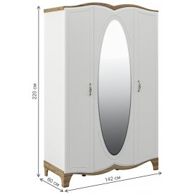 Спальный гарнитур Тиффани-New комплектация 3