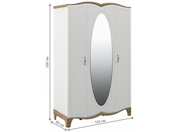 Спальный гарнитур Тиффани-New комплектация 3