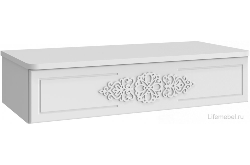 Подвесной столик АС-69-МБ-42 белое дерево