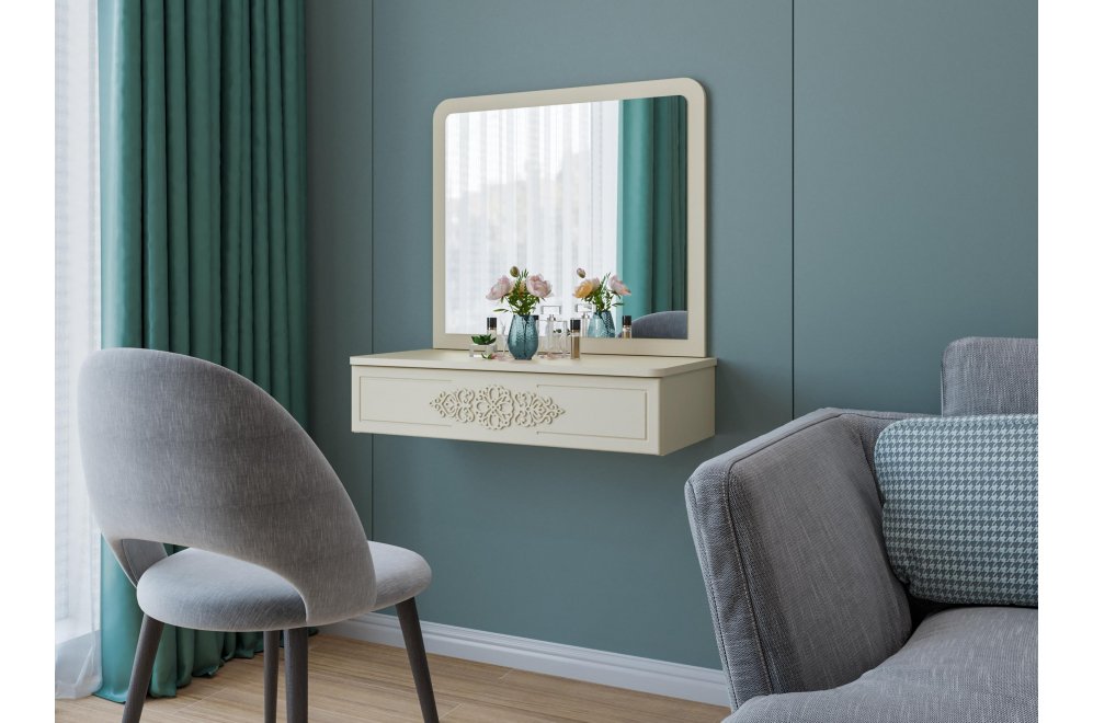 Подвесной столик Ассоль плюс АС-69-ТН-30 ваниль