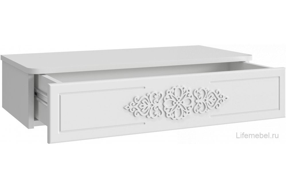 Подвесной столик Ассоль АС-69 белое дерево