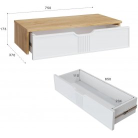 Туалетный столик Эмилия ЭЛ-24