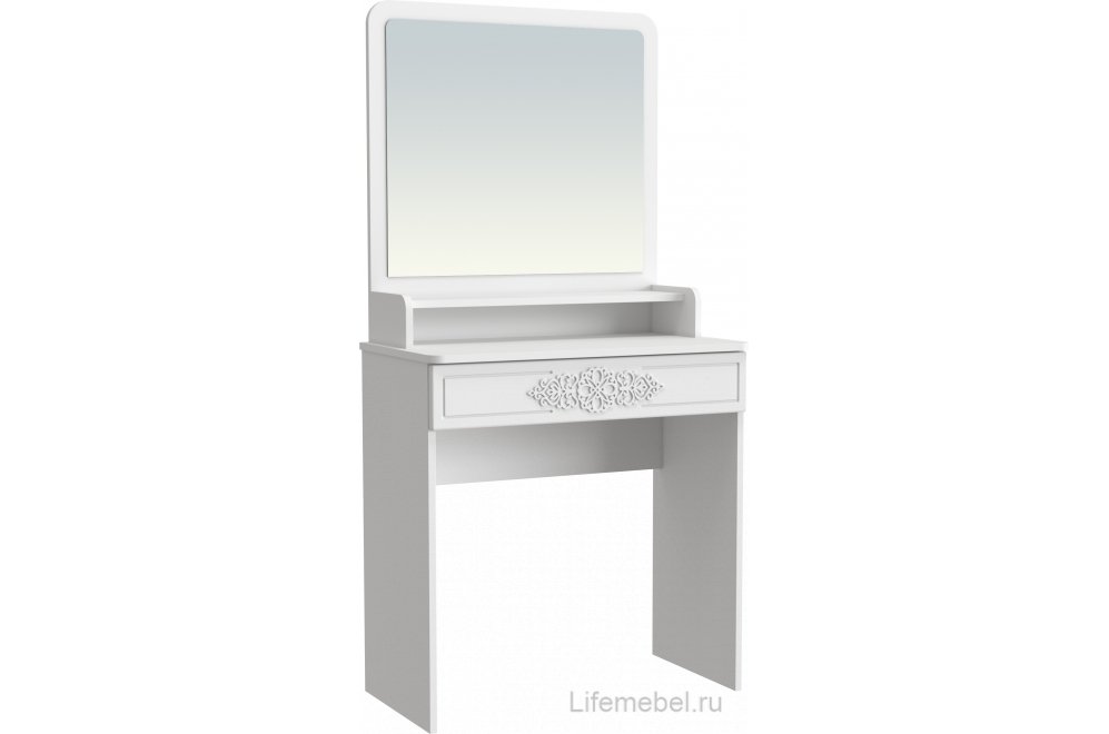 Туалетный столик Ассоль АС-6401 белое дерево