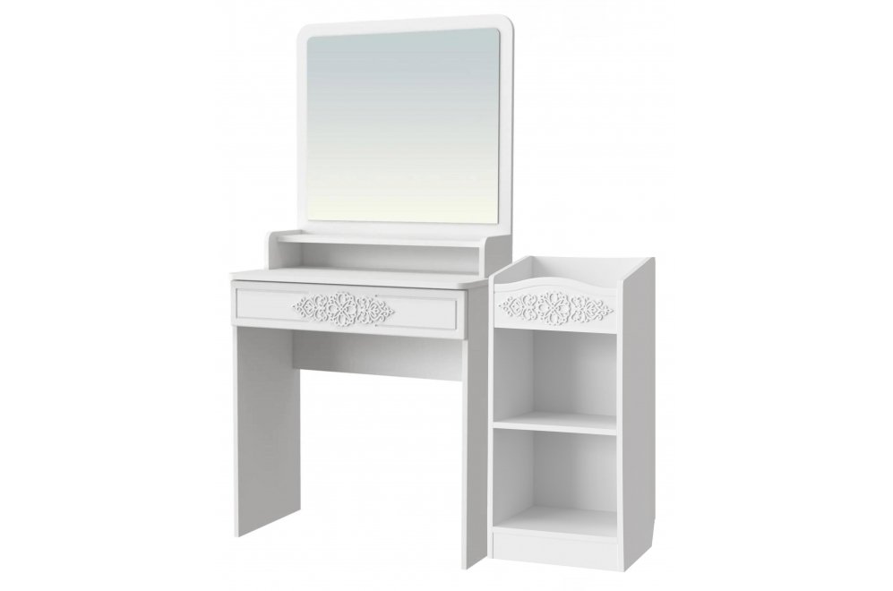 Туалетный столик Ассоль АС-6601 белое дерево