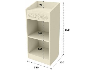 Туалетный столик Ассоль плюс АС-6602