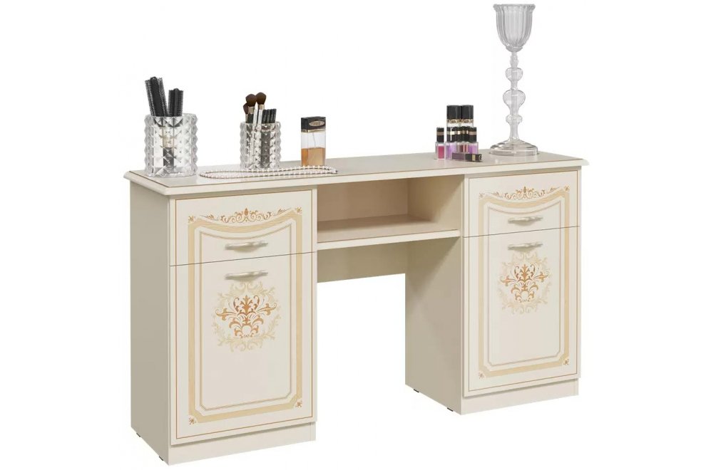 Туалетный столик Грация слоновая кость