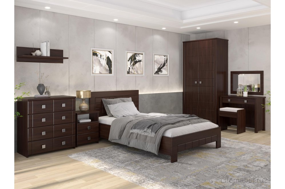 Туалетный столик Изабель ИЗ-40К орех темный