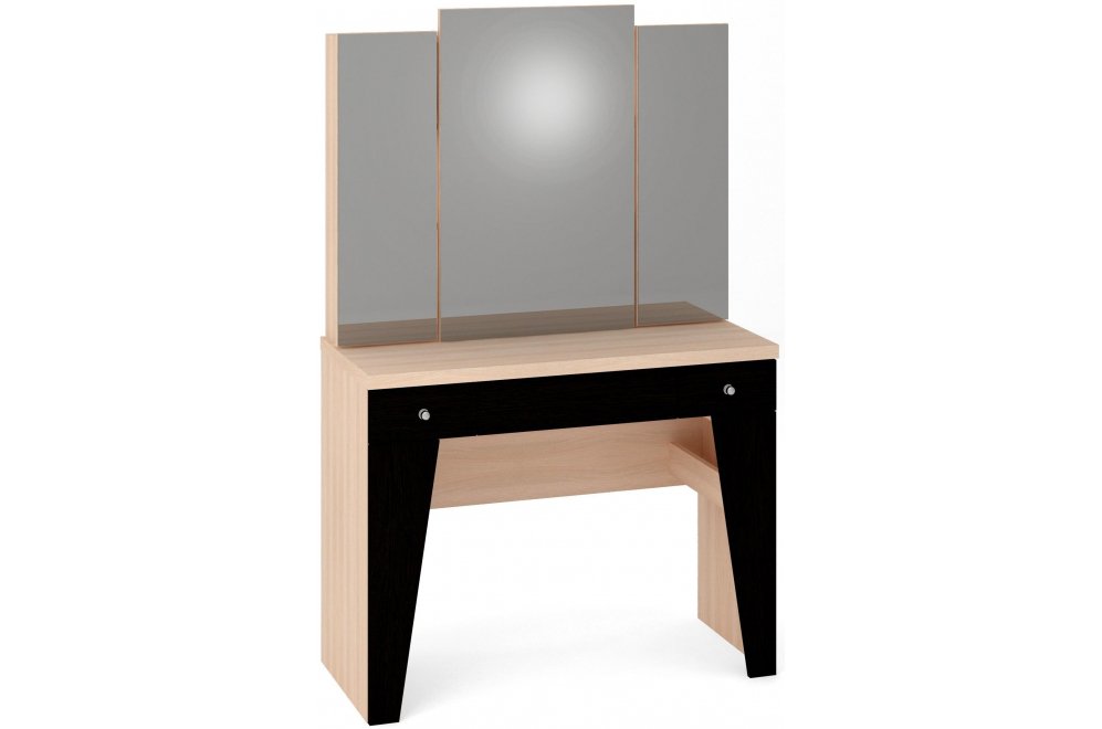 Туалетный столик Крокус дуб молочный / венге цаво