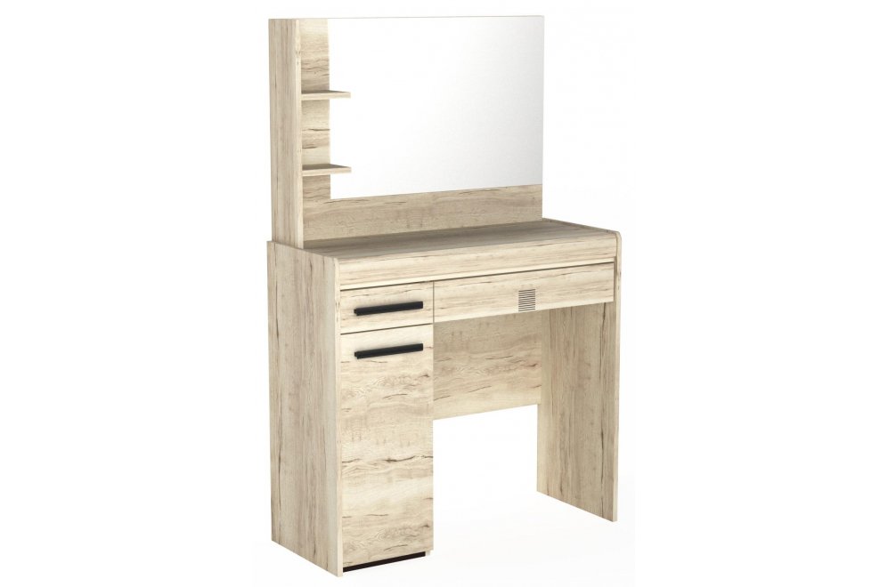 Туалетный столик Мале дуб галифакс белый