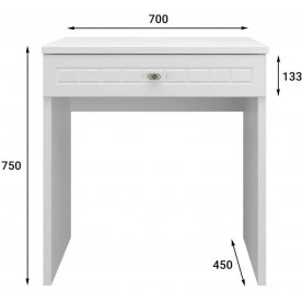 Туалетный столик Монблан 72К