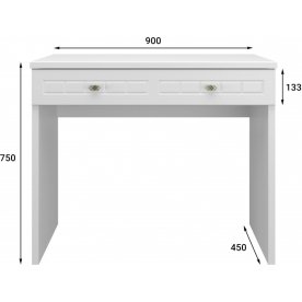 Туалетный столик Монблан МБ-7343