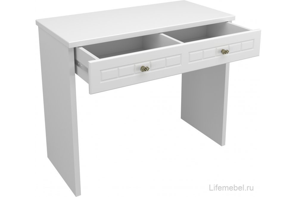 Туалетный столик Монблан МБ-73К белое дерево