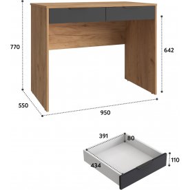 Туалетный столик Оптима