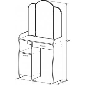 Туалетный столик София Т1