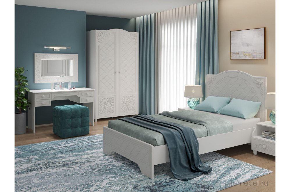 Туалетный столик Соня Премиум СО-22К ясень патина