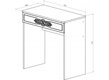 Туалетный столик Туалетный столик ТС-15