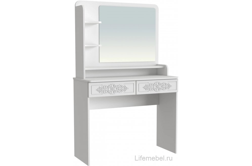 Туалетный столик Ассоль АС-6501 белое дерево